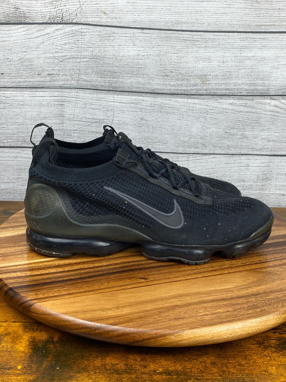 Nike Air VaporMax 2021 FK Black Anthracite Men’s Shoe DH4084-001 Sneaker Size 14 - Picture 4 of 12